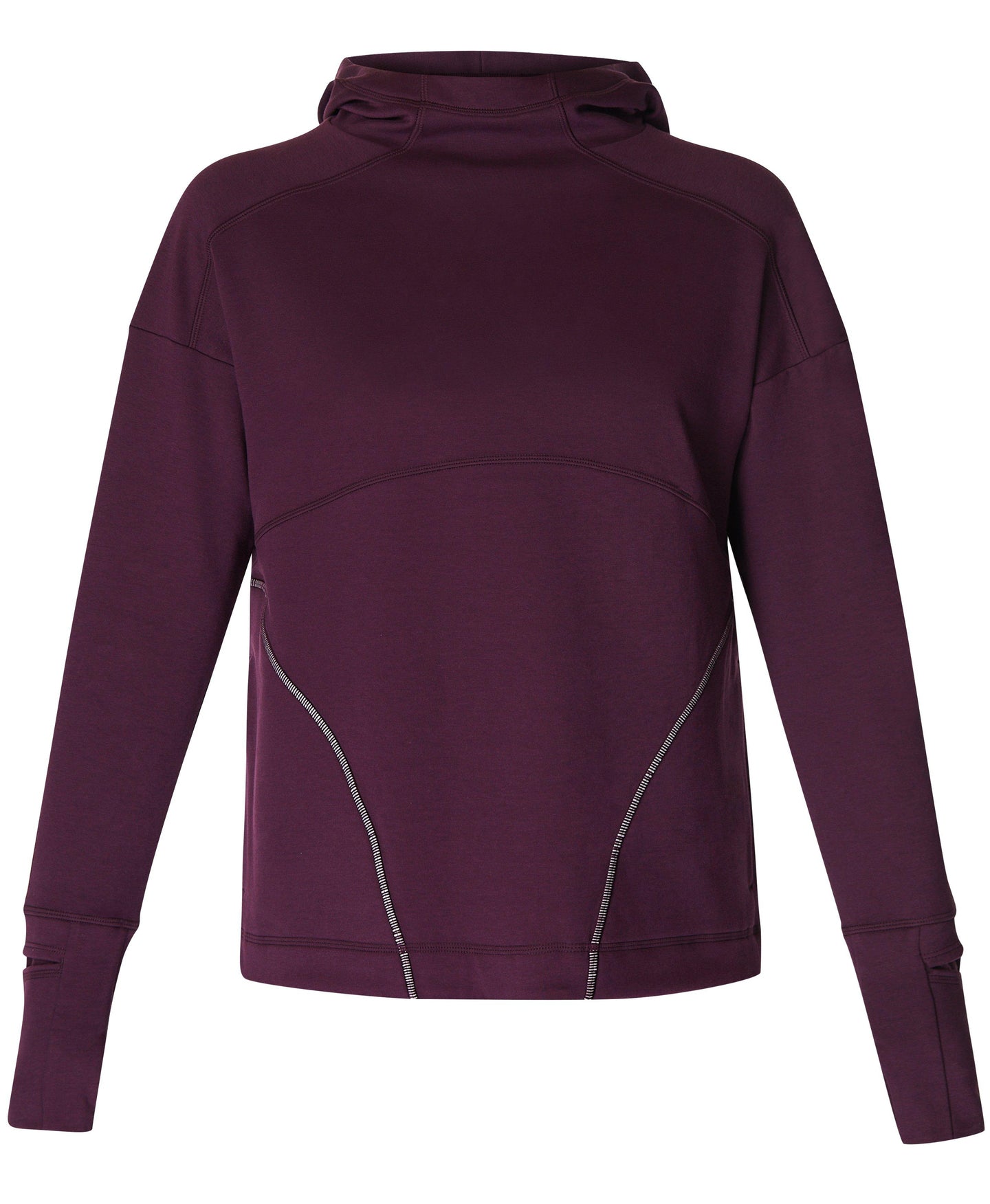 Tempo Train Hoodie Sb9917 Midnight-Cherry-Purp