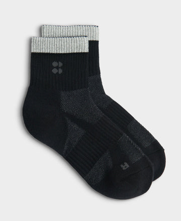 Zero Reflective Workout Socks Sb9925 Black