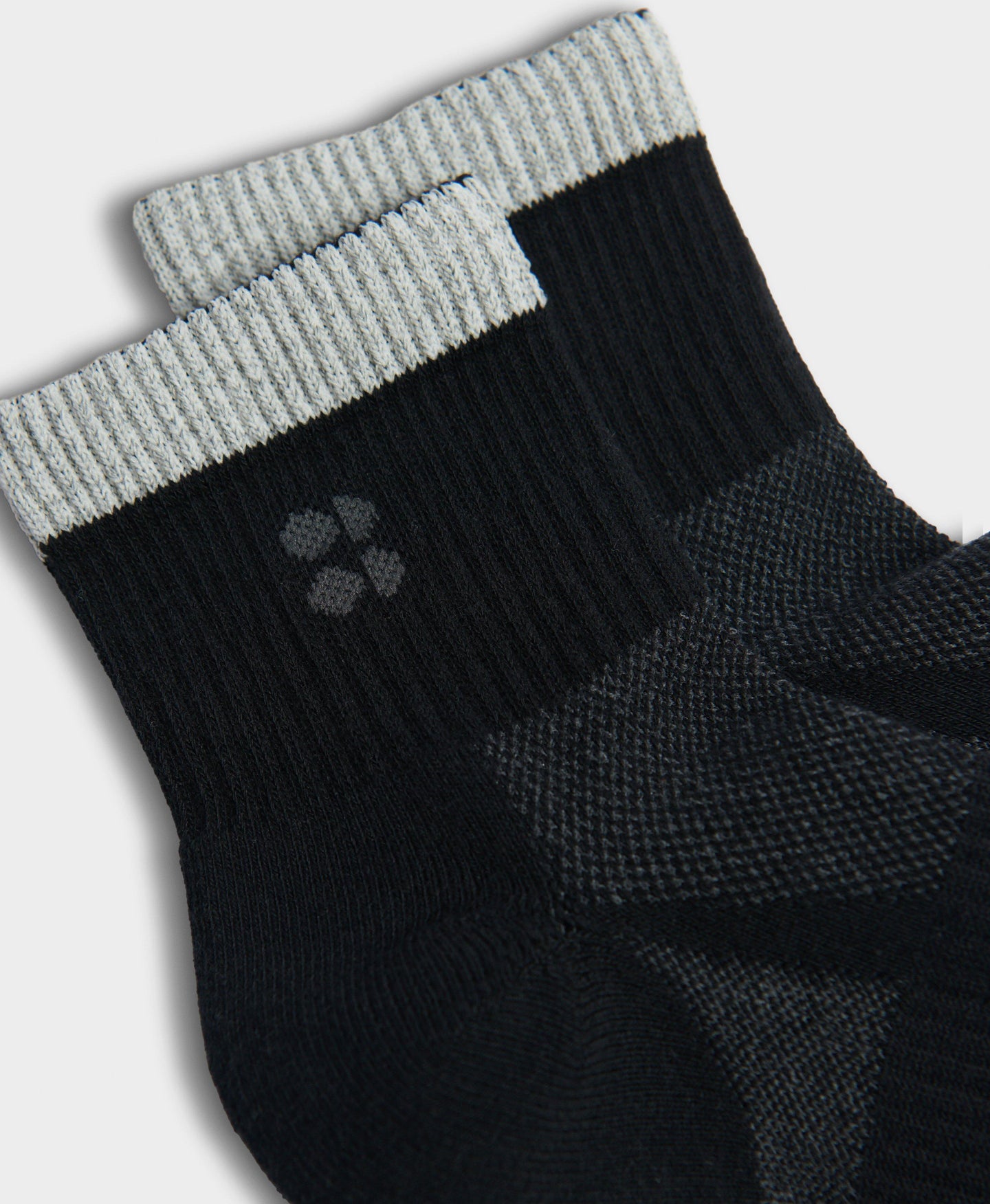 Zero Reflective Workout Socks Sb9925 Black