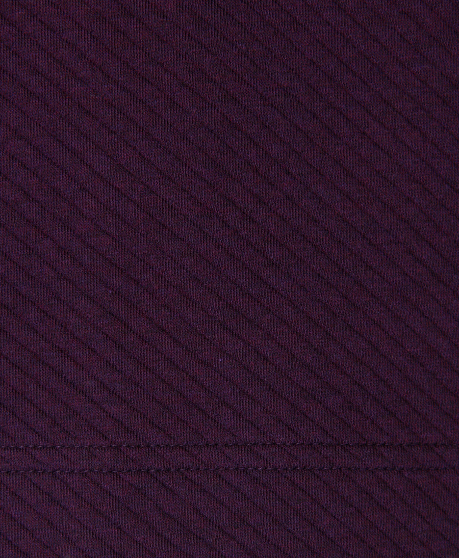 Radiant Half Zip Sweatshirt Sb9938 Midnight-Cherry-Purp