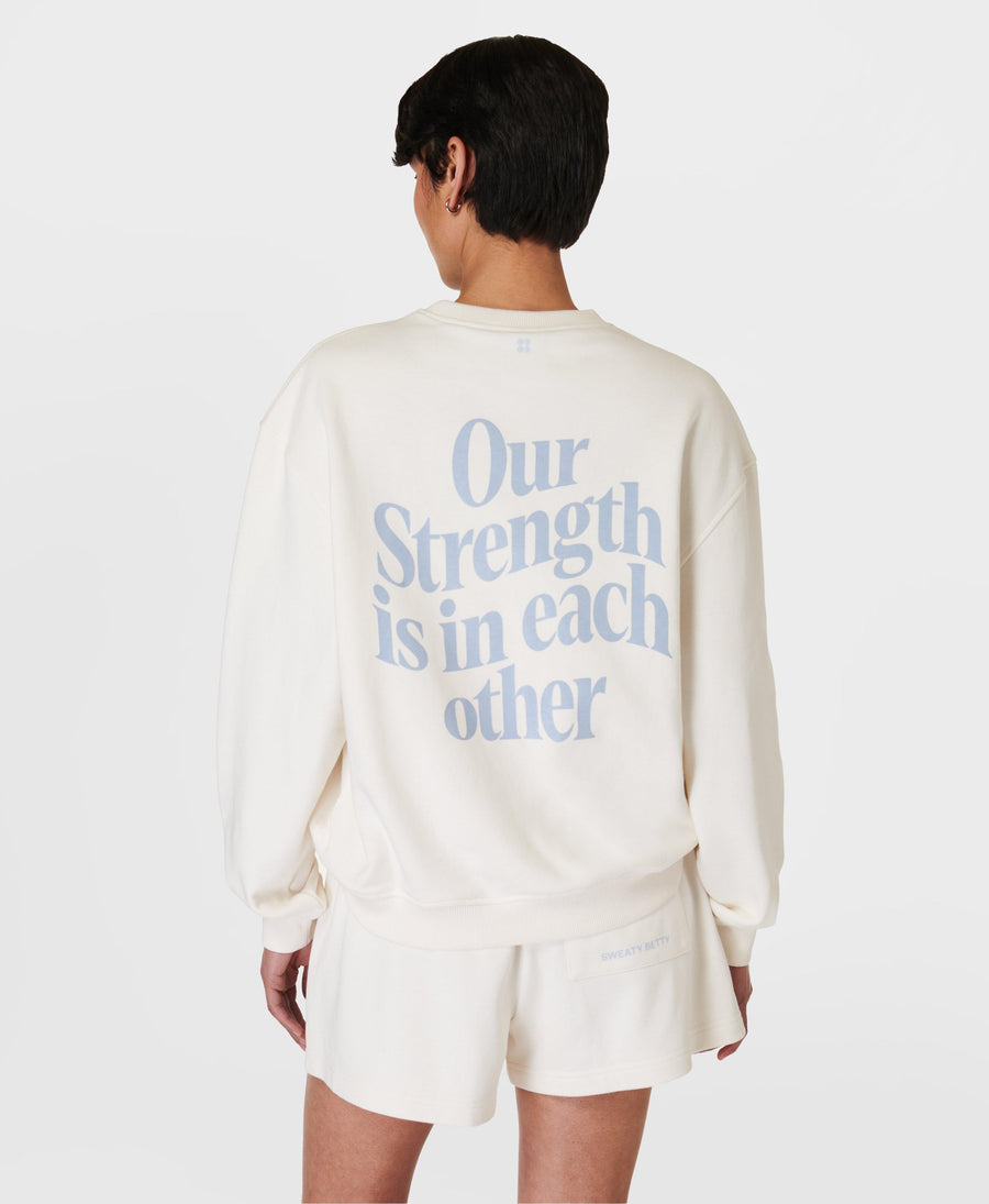 Our Strength Is In Each Other Sb9939 Cloud-White