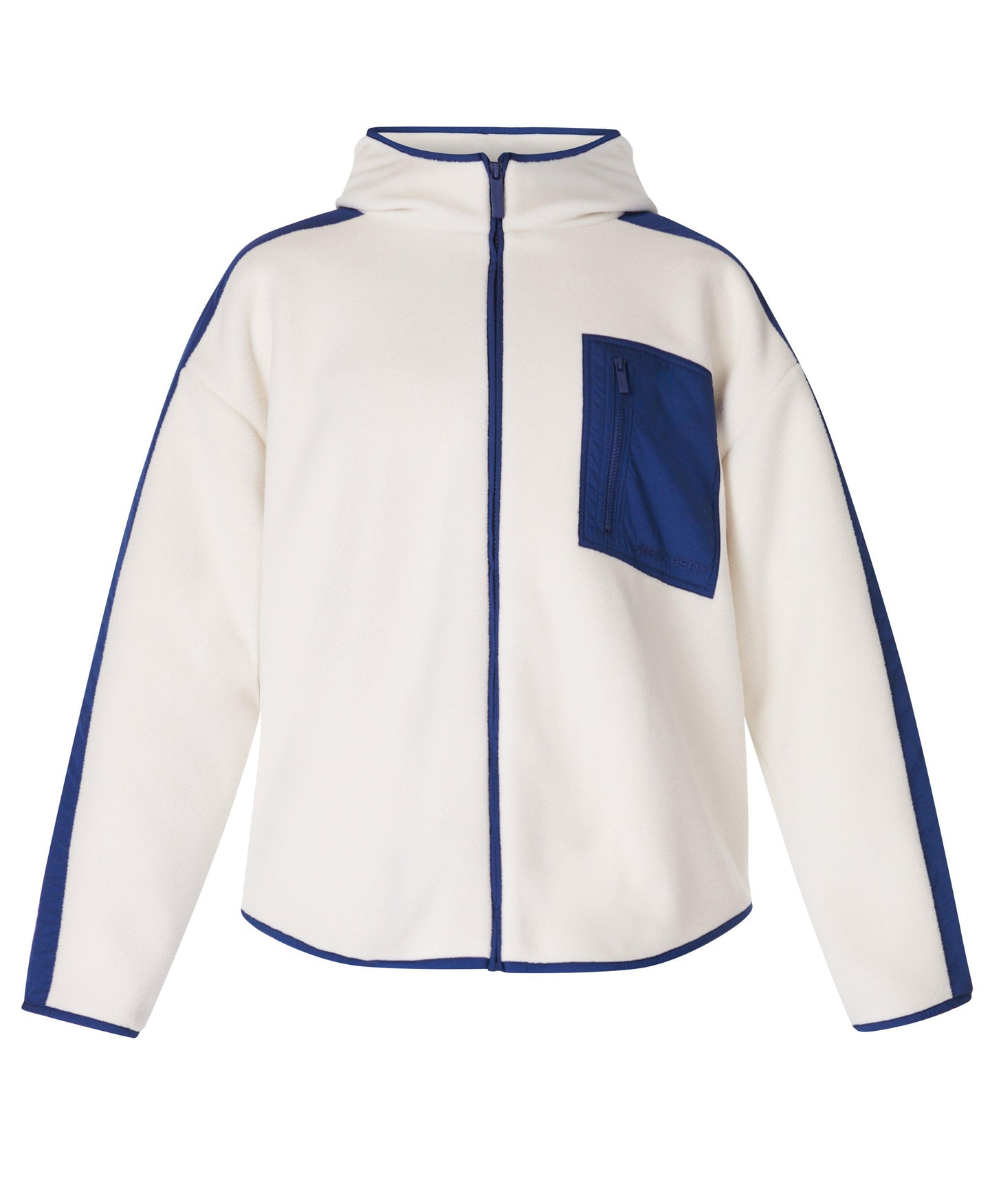 Roam Borg Zip Up Sb9942 Lilywhite-Fluxblue