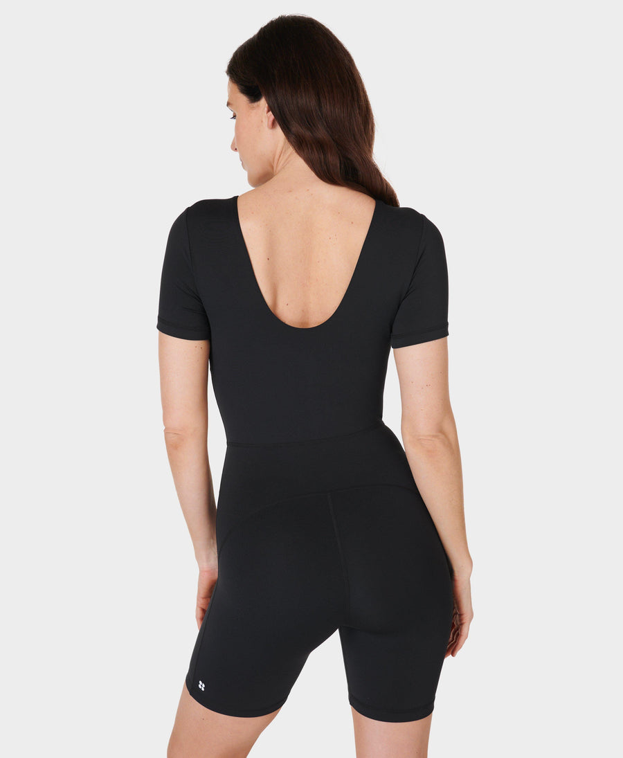 All Day T-shirt Bodysuit Sb9958 Black