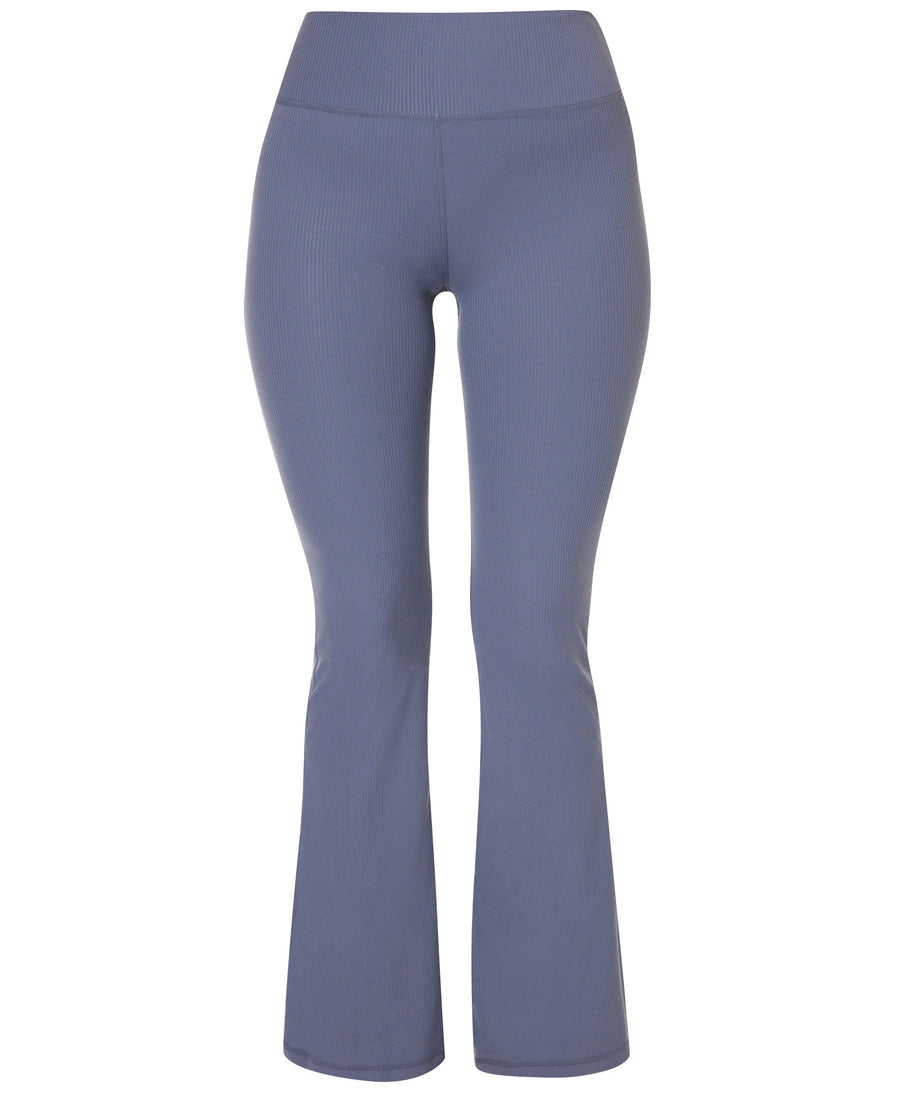 Glow Rib Flare Trousers Sb9959s Endless-Blue