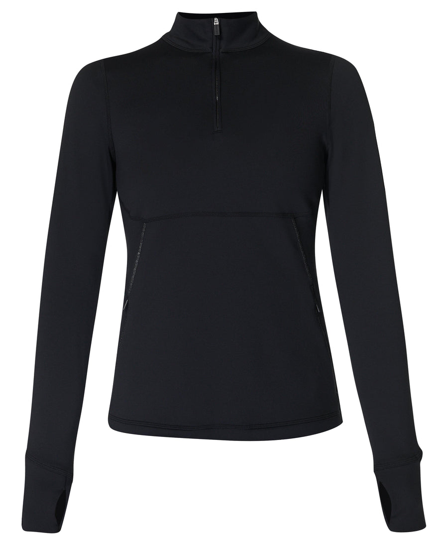 Therma Boost Running Half Zip Sb9993 Black