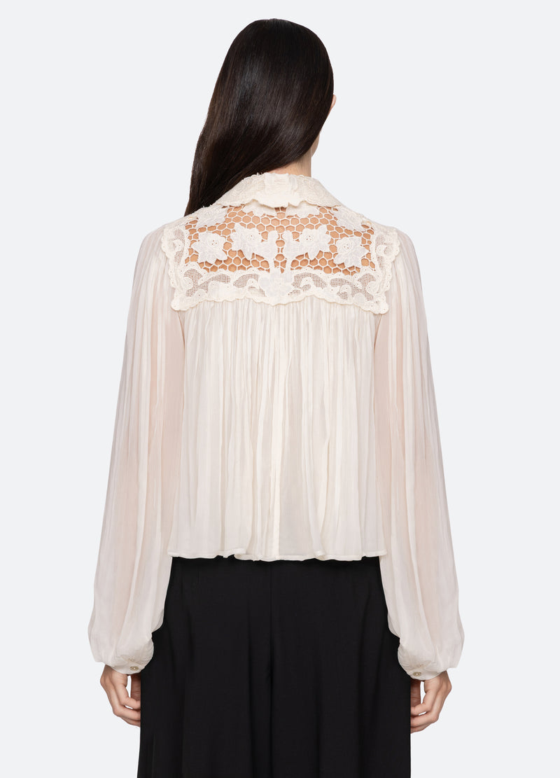 Blouse Aw25-032 Cream