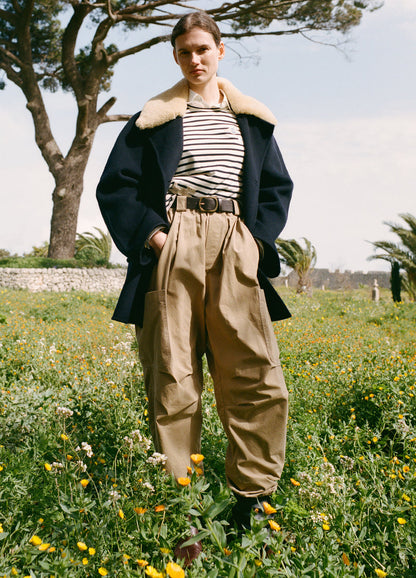 Pants Aw25-067 Camel