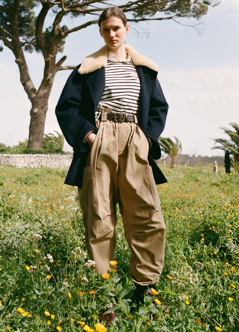 Pants Aw25-067 Camel