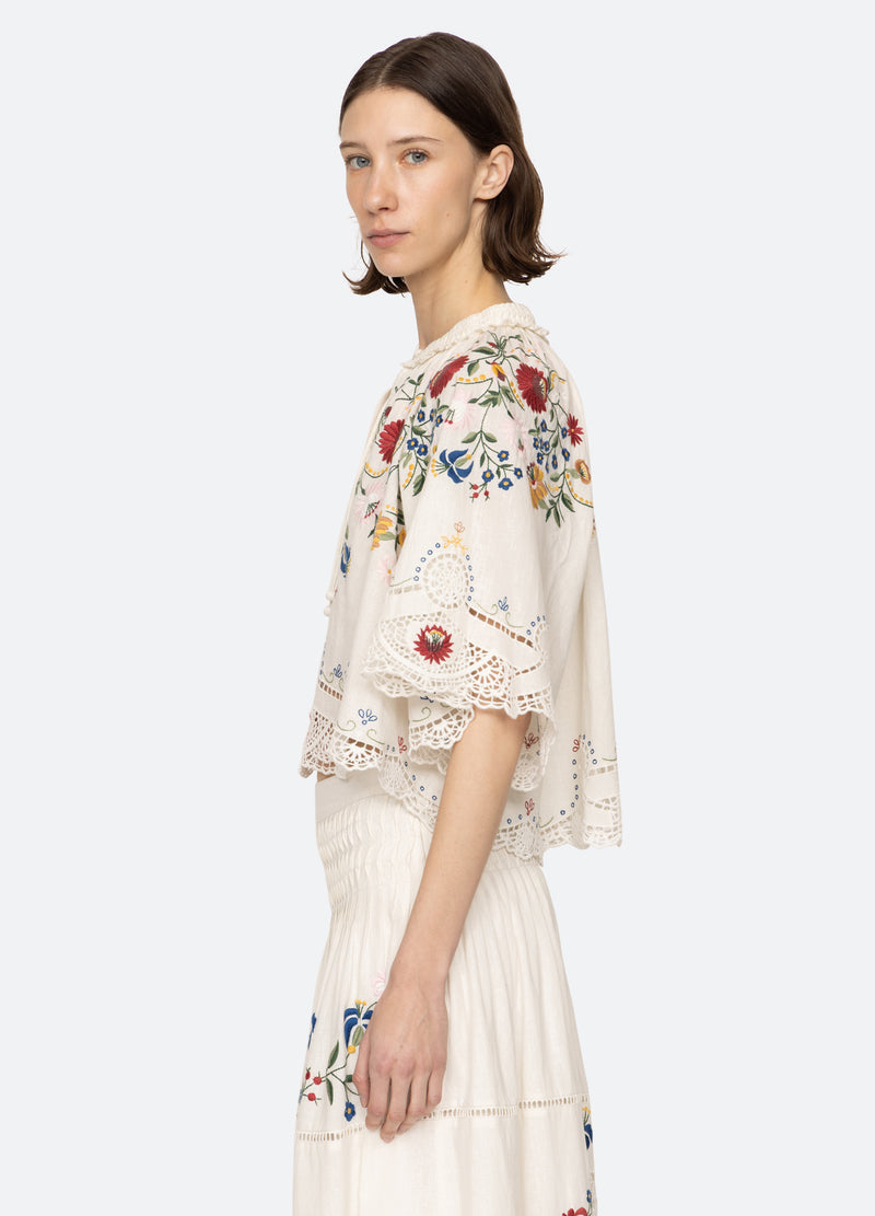 Blouse Pf25-044 Cream