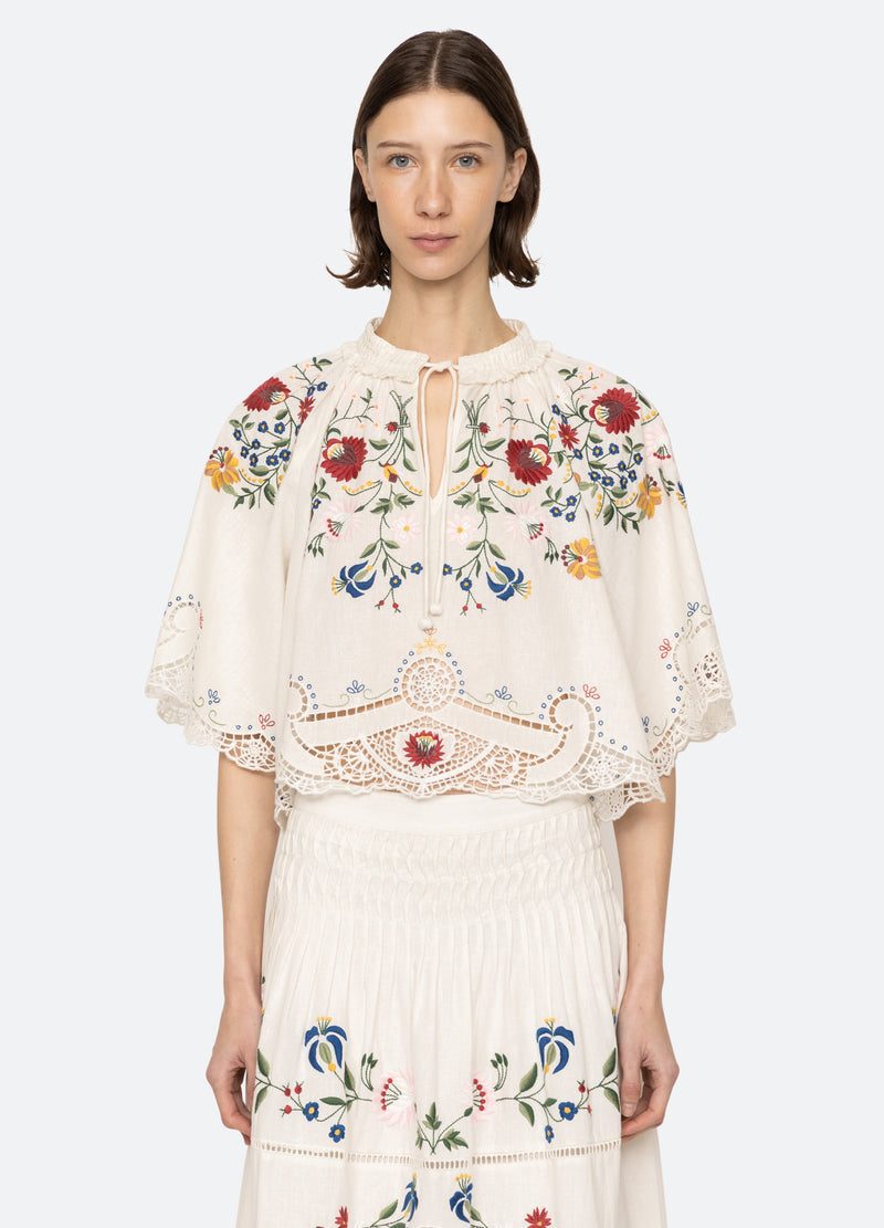 Blouse Pf25-044 Cream