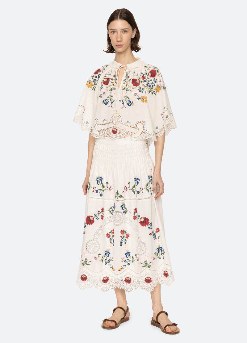 Blouse Pf25-044 Cream