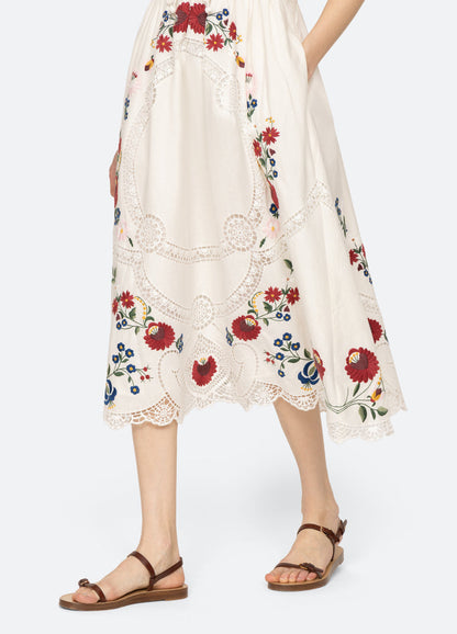 Dress Pf25-046 Cream