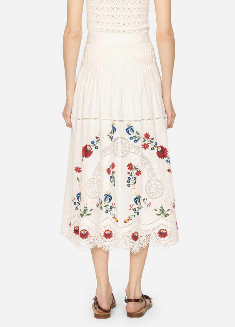 Skirt Pf25-048 Cream