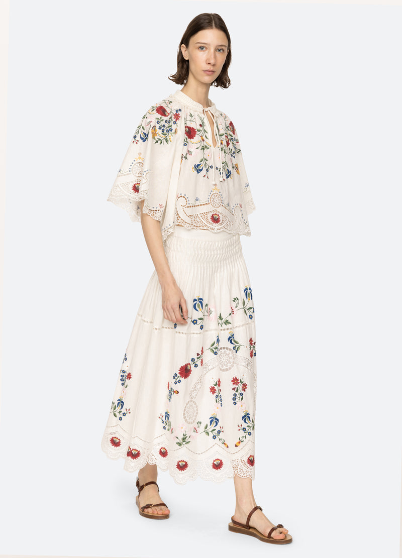 Skirt Pf25-048 Cream