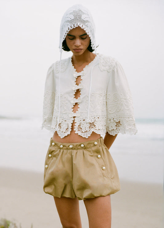 Blouse Pf25-055 White