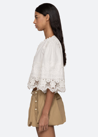 Blouse Pf25-055 White