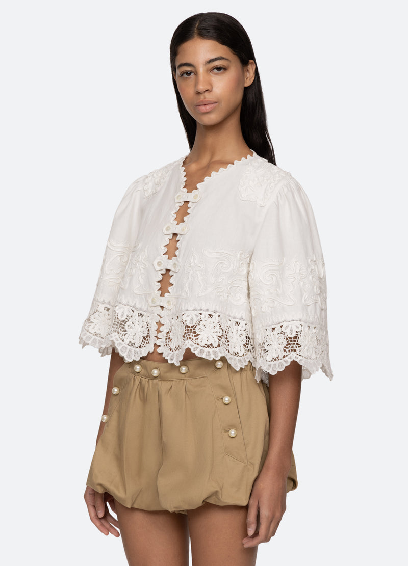 Blouse Pf25-055 White