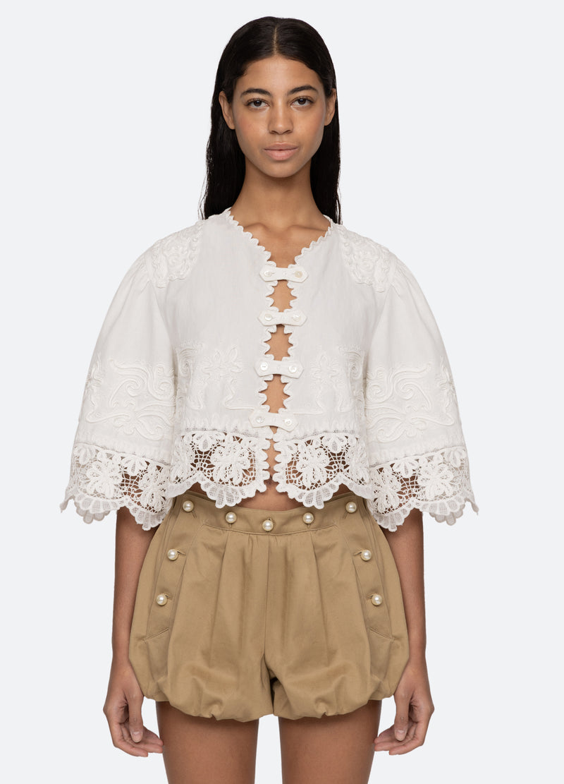 Blouse Pf25-055 White