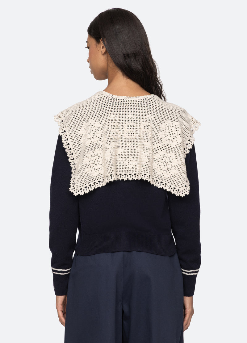 Cardigan Pf25-077 Navy