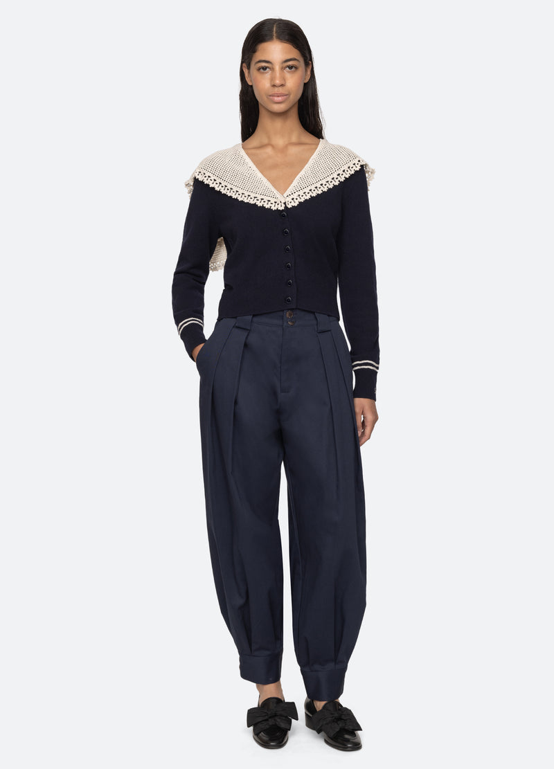 Cardigan Pf25-077 Navy