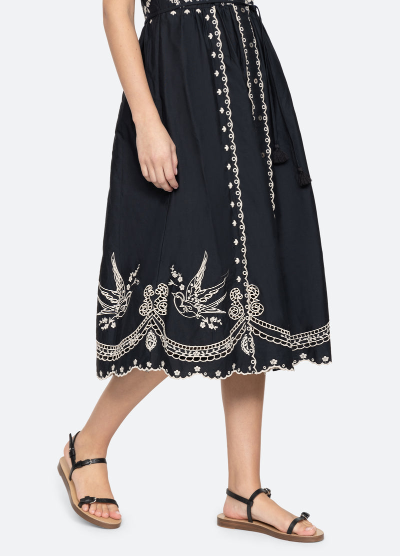 Dress Kingsley Embroide Rs25-094 Black