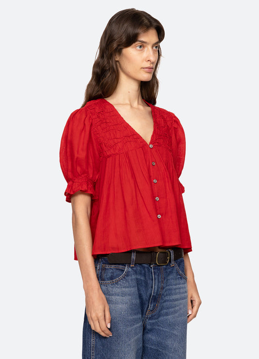Blouse Rs26-038 Red