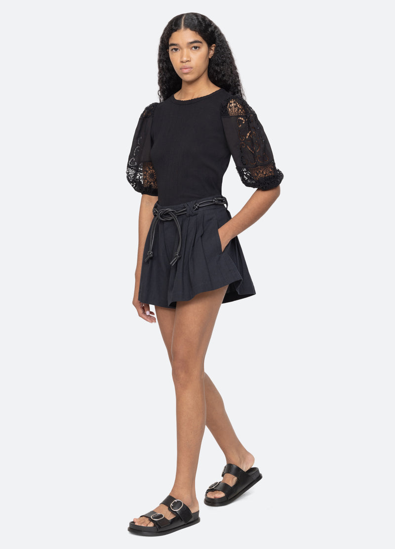 Shorts Ss25-057 Black