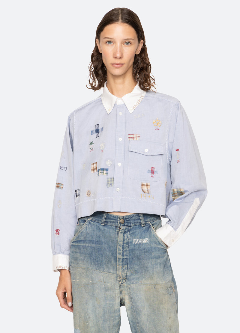 Shirt Ss26-006 Blue