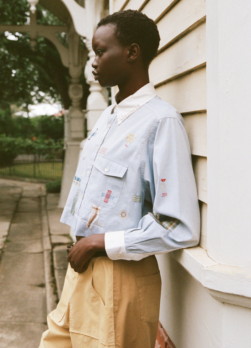 Shirt Ss26-006 Blue