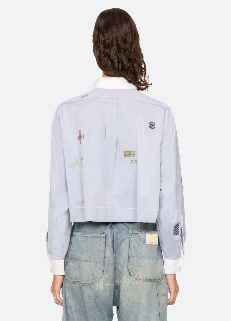 Shirt Ss26-006 Blue