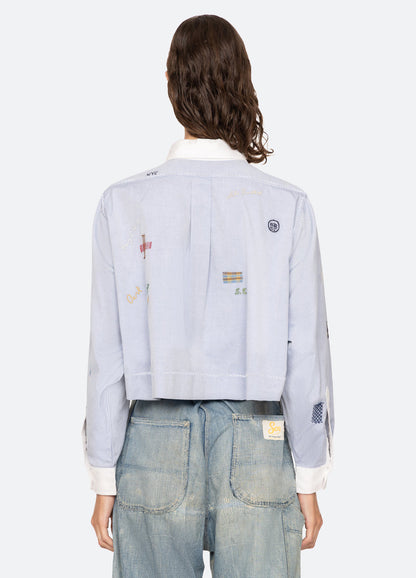 Shirt Ss26-006 Blue