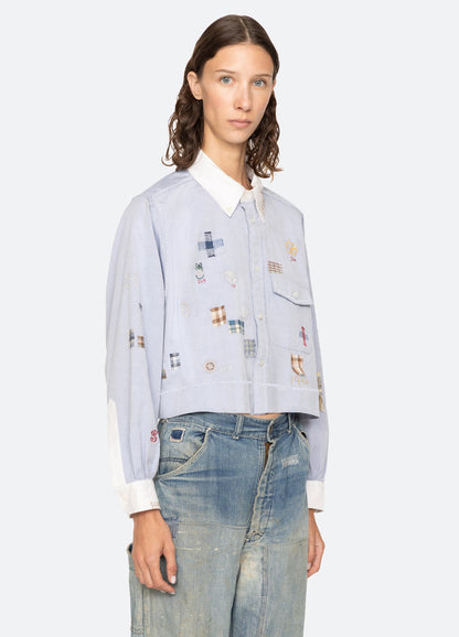Shirt Ss26-006 Blue