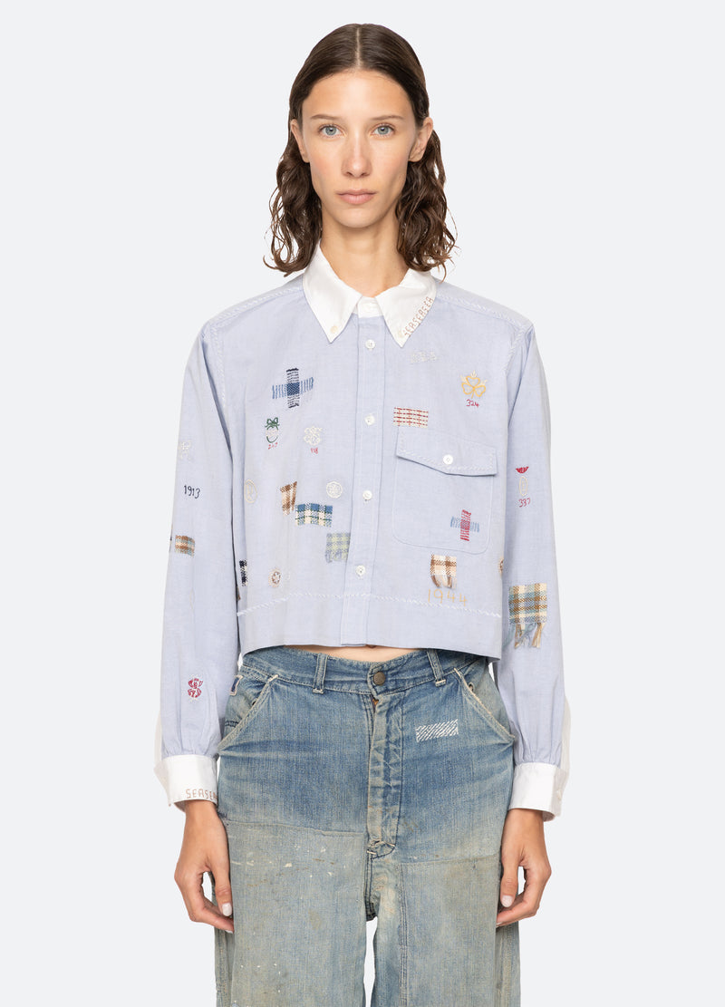 Shirt Ss26-006 Blue