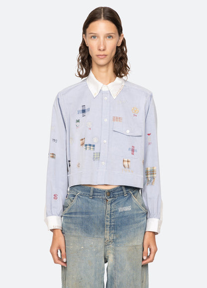 Shirt Ss26-006 Blue