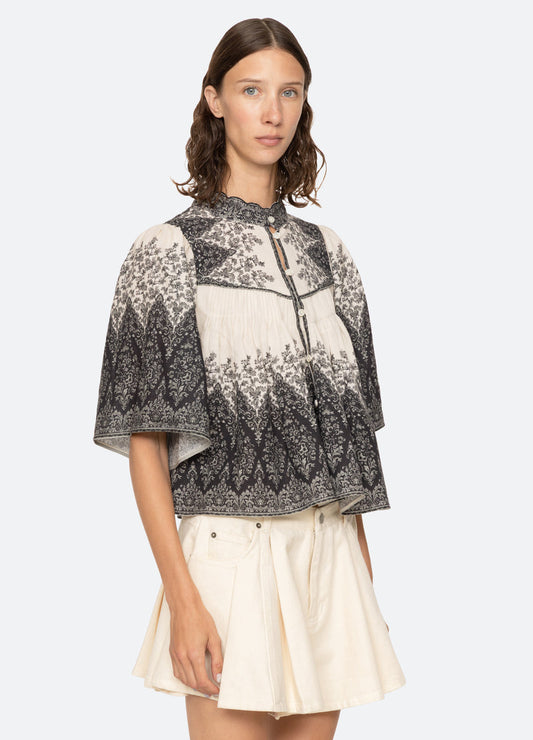 Blouse Ss26-029 Multi