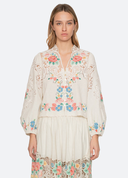 Blouse Ss26-055 Multi