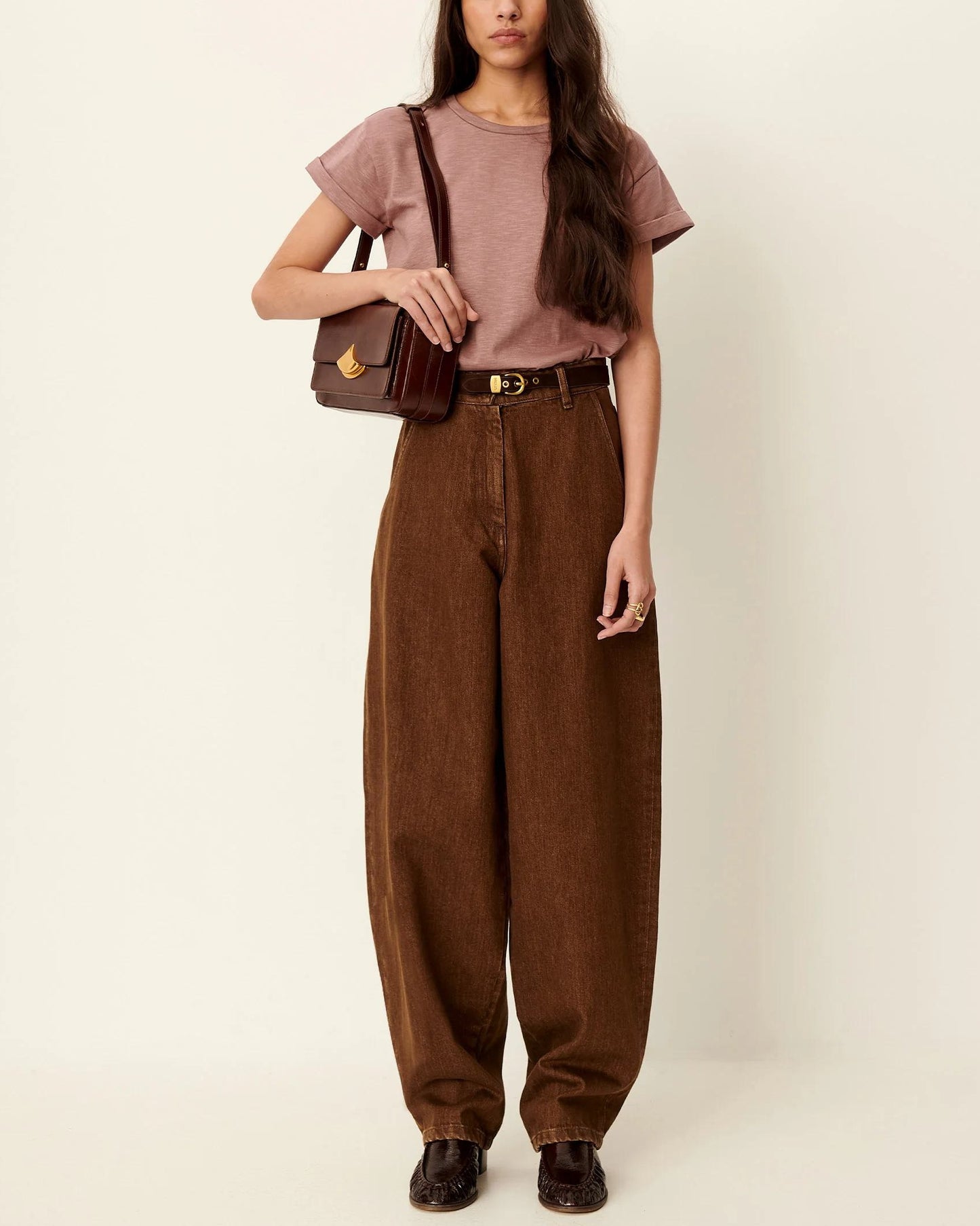 Tshirt Albano Marble-Rose