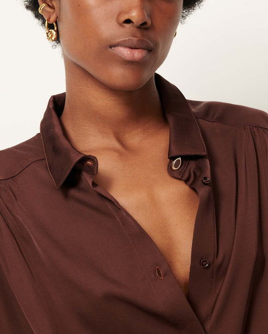 Blouse Alfassa Night Moka