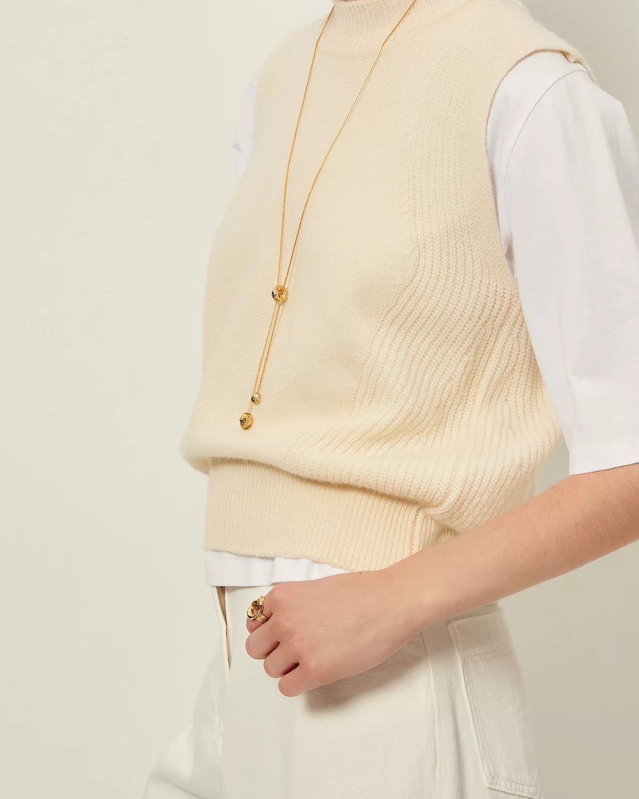 Vest Baynino Fleur-De-Sel