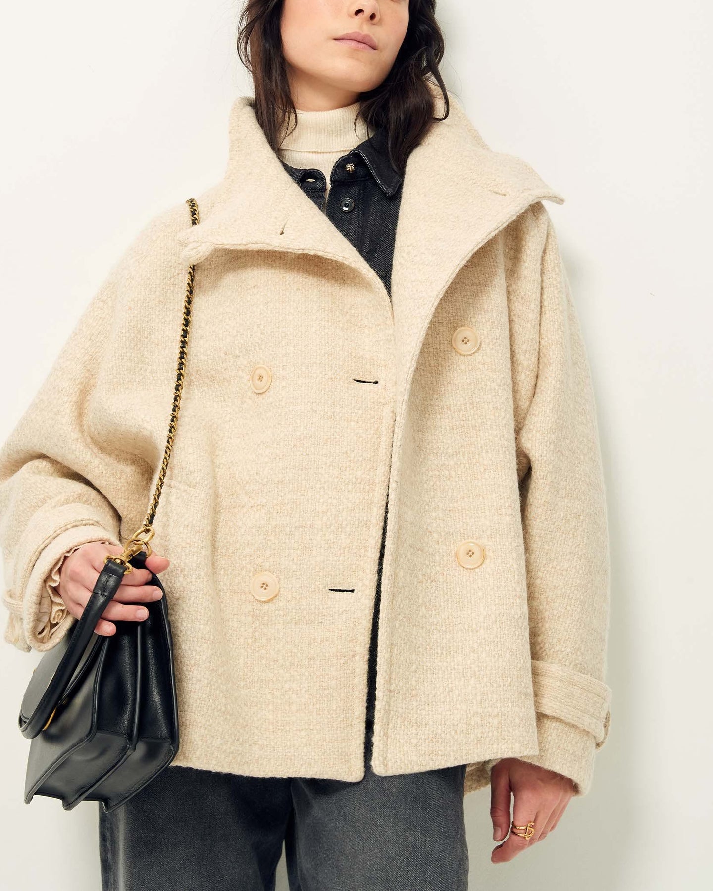 Coat Bleeck Sandshell