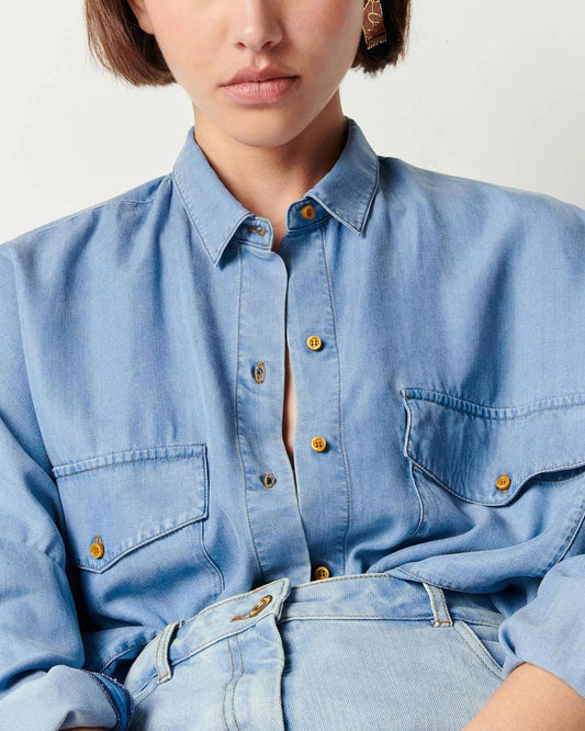 Denim Shirt Botania Provencia-Blue