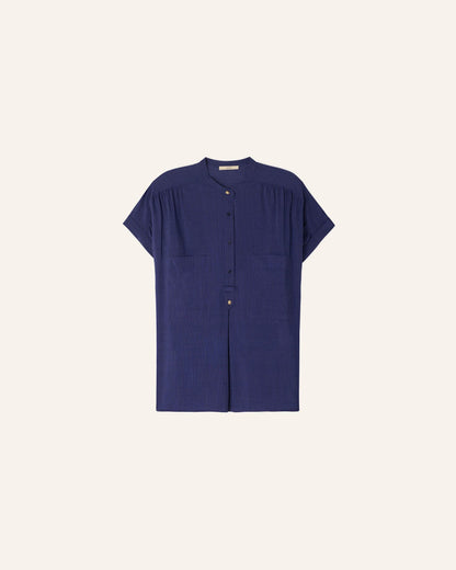 Blouse Camille Bleu-Emilienne