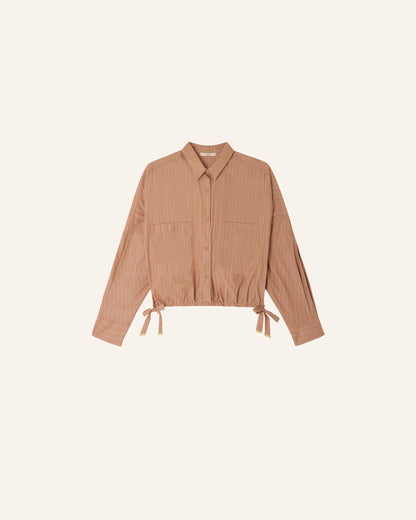 Women's Shirt 100% Cotton Poplin Lightweight Breathable - Glaze