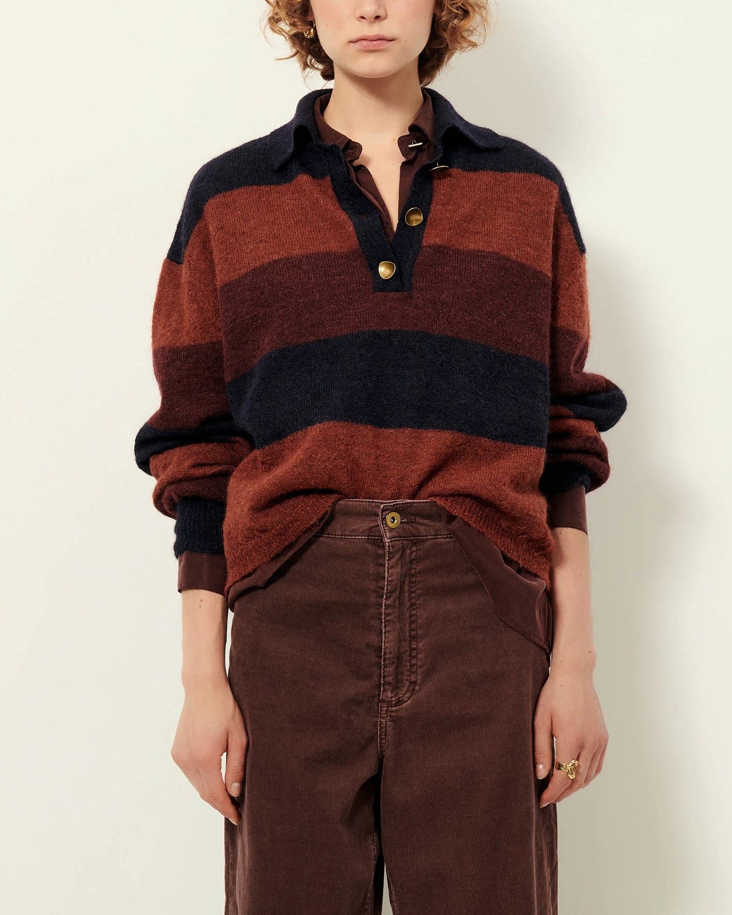 Sweatshirt Cobby Navyrust