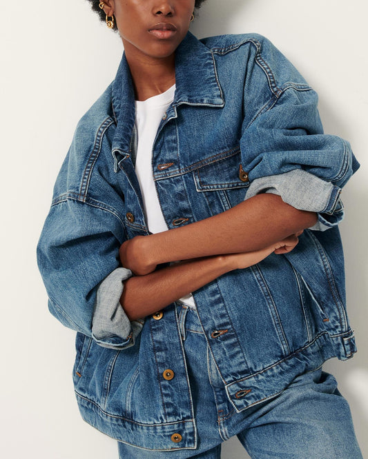 Denim Jacket Costello Vintage-Blue