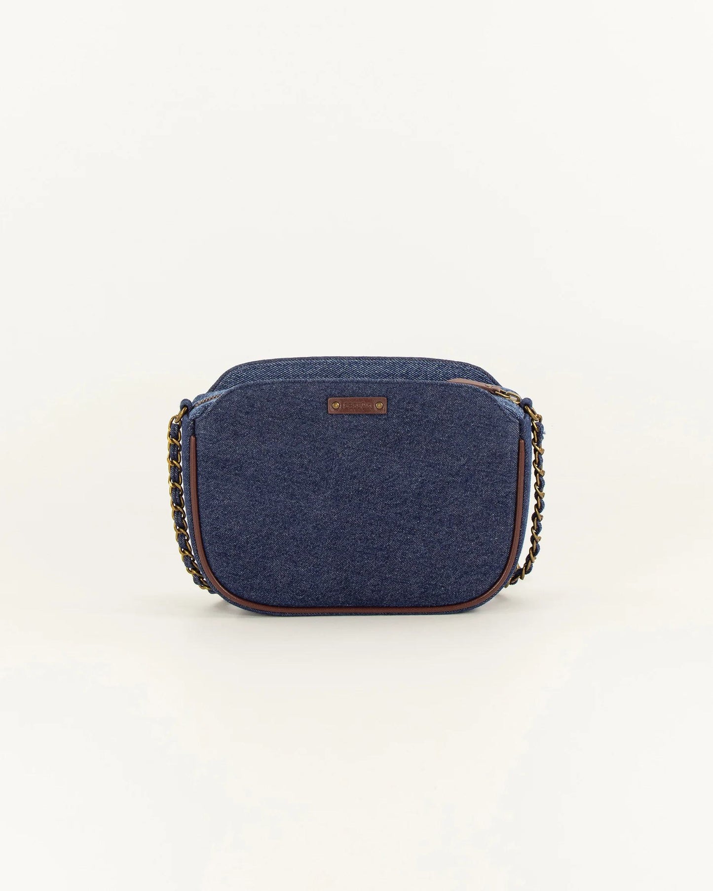 Crossbody Bag Divine Braided Denim-Blue