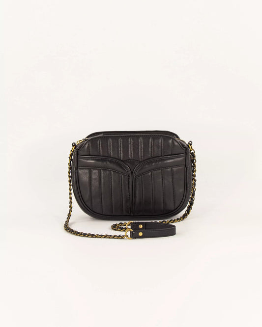 Crossbody Bag Divine Leather Black