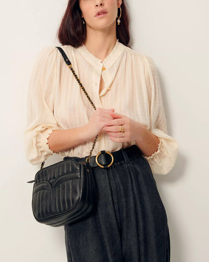 Crossbody Bag Divine Leather Black
