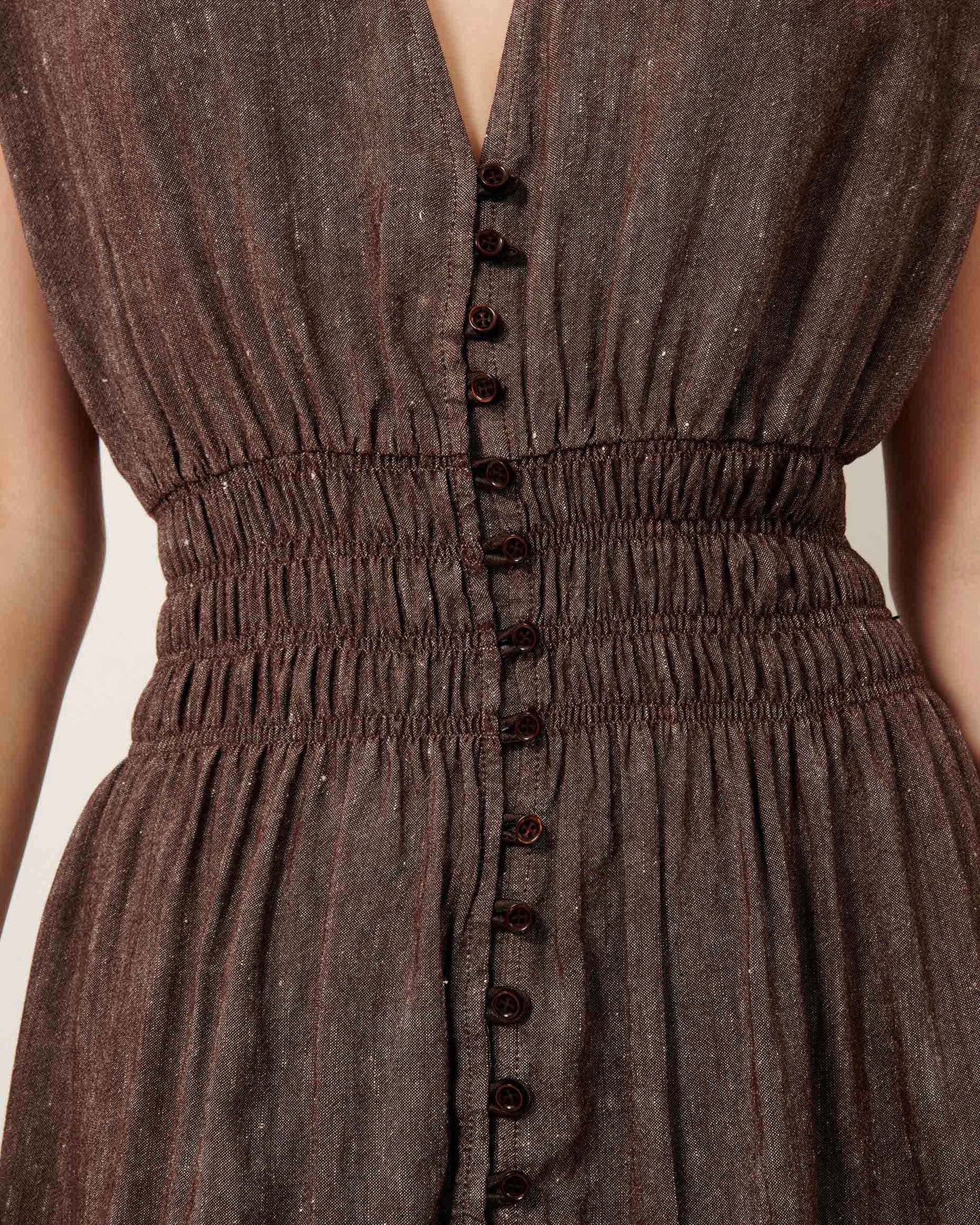 Dress Galaday Mahogany