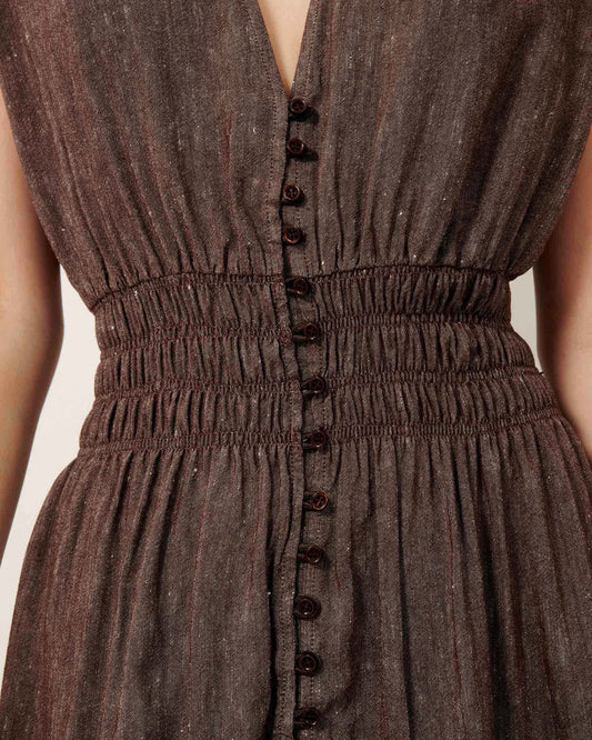 Dress Galaday Mahogany